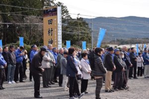 村上げんよう出陣式